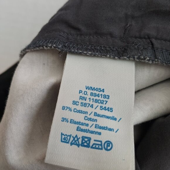 Boden Floral Polka-dot Gray Straight Leg Pants Size 6 - Picture 7 of 9